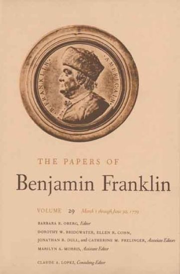 The Papers of Benjamin Franklin, Vol. 29