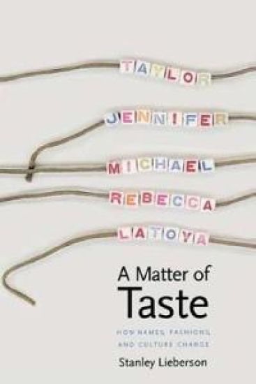 A Matter of Taste