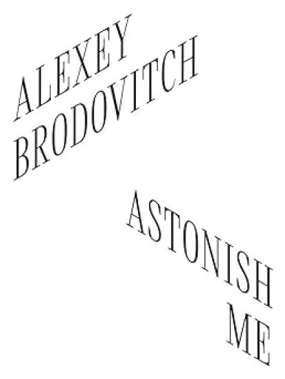 Alexey Brodovitch