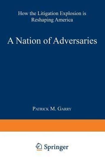 A Nation of Adversaries