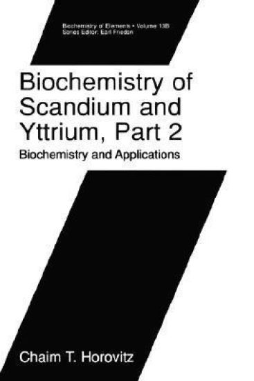 Biochemistry of Scandium and Yttrium, Part 2: Biochemistry and Applications