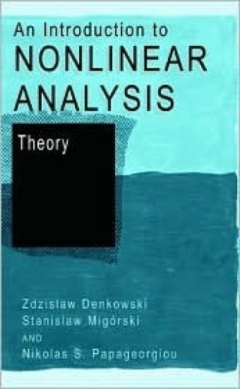 An Introduction to Nonlinear Analysis: Theory