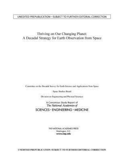 Thriving on Our Changing Planet