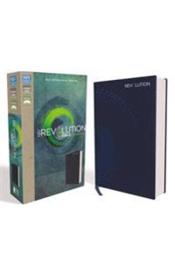 NIV, Revolution Bible, Imitation Leather, Blue: The Bible for Teen Guys