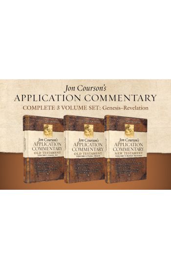 Jon Courson's Application Commentary, Complete 3-Volume Set: Genesis - Revelation