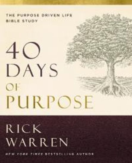 40 Days of Purpose