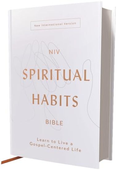 Niv, Spiritual Habits Bible, Hardcover, Red Letter, Comfort Print: Learn to Live a Gospel-Centered Life