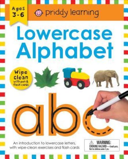 Wipe Clean Workbook: Lowercase Alphabet (Enclosed Spiral Binding): An Introduction to Lowercase Letters with Practical Exercises to Do Again and Again