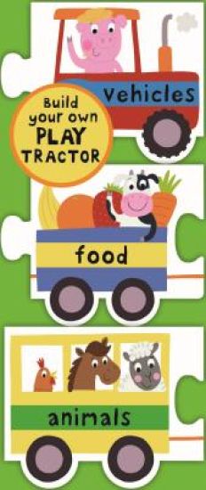 Chunky Set: Play Tractor: Colors, 123, Animals