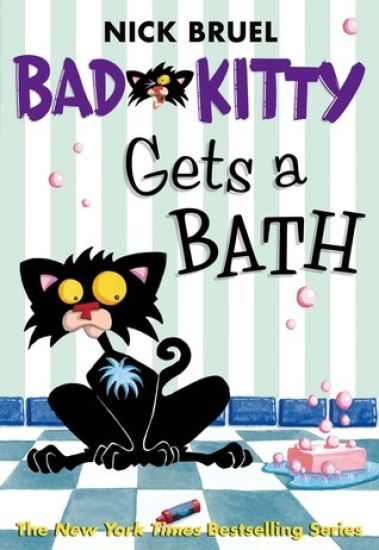 Bad Kitty Gets a Bath (Paperback Black-And-White Edition)