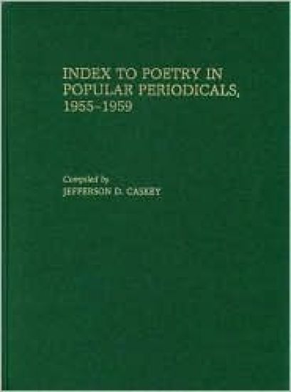 Index to Poetry in Popular Periodicals, 1955-1959
