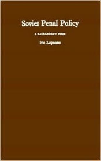 Soviet Penal Policy