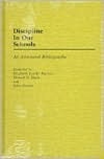 Discipline in Our Schools