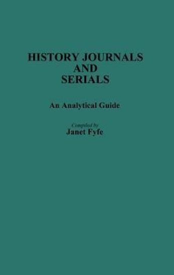 History Journals and Serials