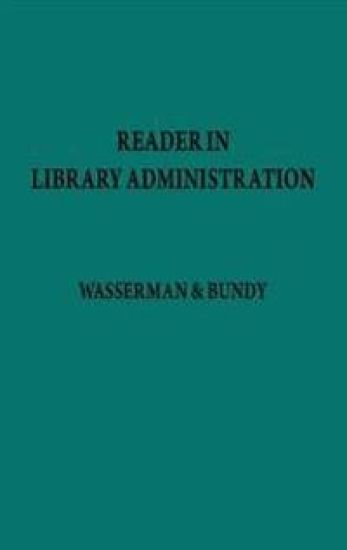 Reader in Library Administration