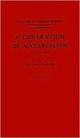 A Generation of Materialism, 1871-1900