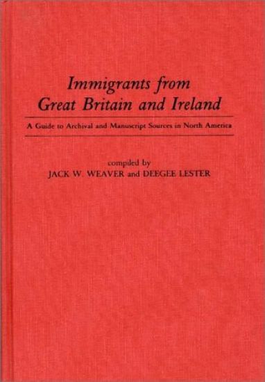 Immigrants from Great Britain and Ireland