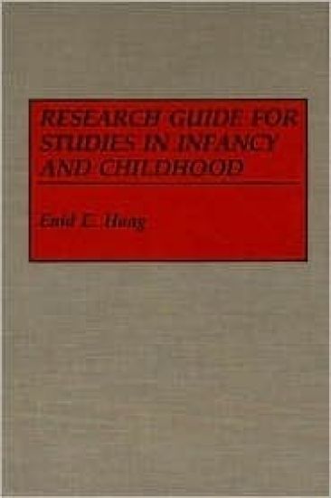 Research Guide for Studies in Infancy and Childhood