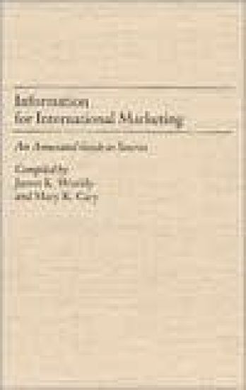 Information for International Marketing