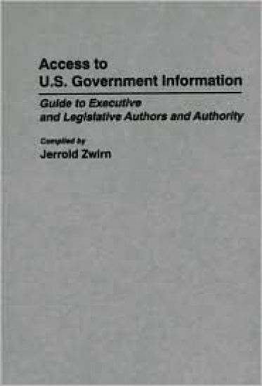 Access to U.S. Government Information