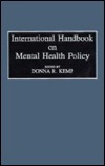 International Handbook on Mental Health Policy