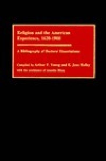 Religion and the American Experience, 1620-1900