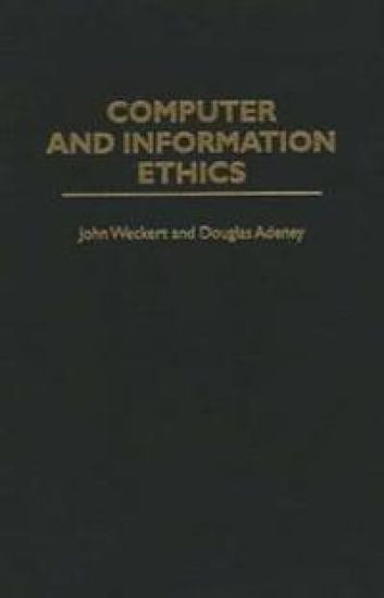 Computer and Information Ethics