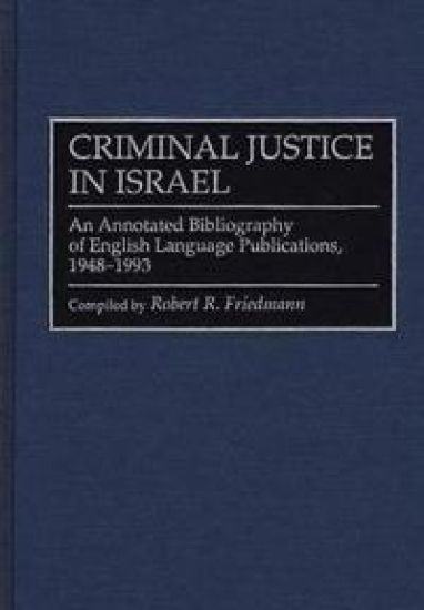 Criminal Justice In Israel