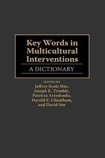 Key Words in Multicultural Interventions