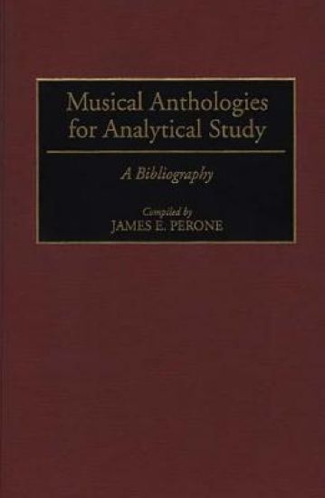 Musical Anthologies for Analytical Study