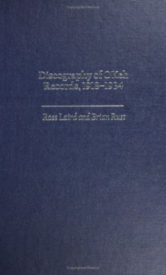 Discography of OKeh Records, 1918-1934