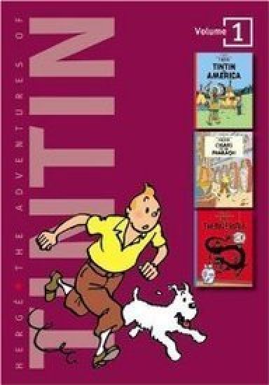 Adventures of Tintin 3 Complete Adventures in 1 Volume