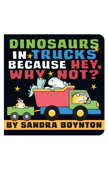 Dinosaurs in Trucks Because Hey, Why Not?