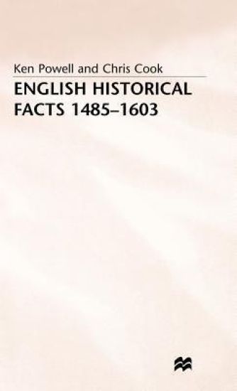 English Historical Facts 1485–1603