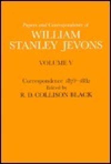 Papers and Correspondence of William Stanley Jevons