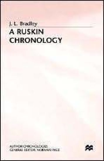 A Ruskin Chronology