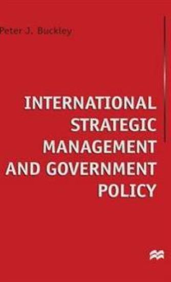 International Strategic Management and Government Policy