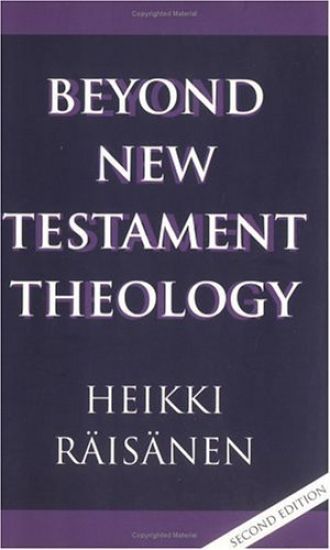 Beyond New Testament Theology