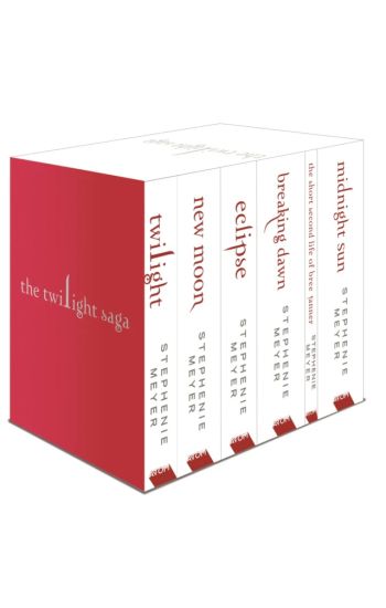 Twilight Saga 6 Book Set (White Cover)