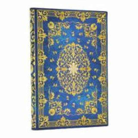 Paperblanks - Silk Sky - Guiding Star - Journal - Mini - Lined - Elastic Band - 176 Pg - 85 Gsm
