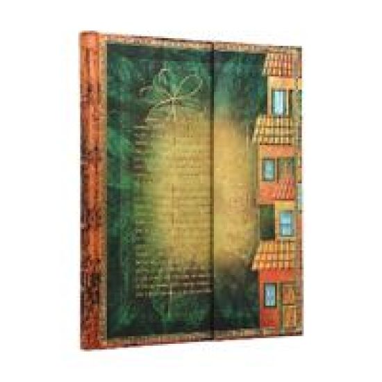 Garcia Marquez, One Hundred Years of Solitude (Embellished Manuscripts Collection) Ultra Lined Hardcover Journal (Elastic Band Closure)