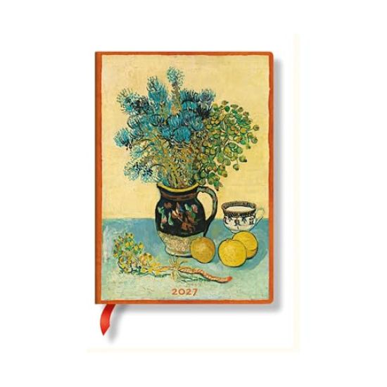 2027 Van Gogh's Still Life MIDI Vertical Hardcover 12-Month Weekly Planner, 160pg, 100gsm by Paperblanks