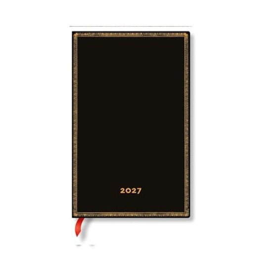 2027 Black Edition Maxi Vertical Hardcover 12-Month Weekly Planner, 160pg, 100gsm by Paperblanks (Black Edition)