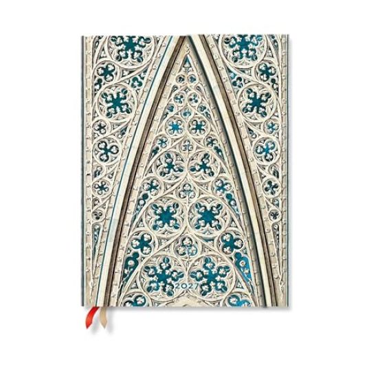 2027 Vault of the Milan Cathedral Ultra Vertical Hardcover 12-Month Weekly Planner, 160pg, 100gsm by Paperblanks (Duomo Di Milano)