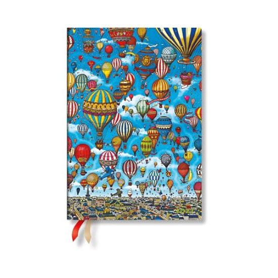 2027 Balloon Festival MIDI Softcover 12-Month Daily Planner, 432pg, 80gsm by Paperblanks (Pierre the Maze Detective)