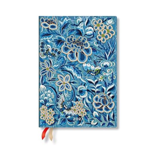 2027 Blue Willow MIDI Vertical Softcover 12-Month Weekly Planner, 176pg, 100gsm by Paperblanks (Celebrate Hanfu)