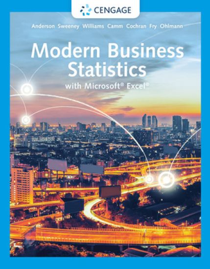 Modern Business Statistics with Microsoft® Excel®