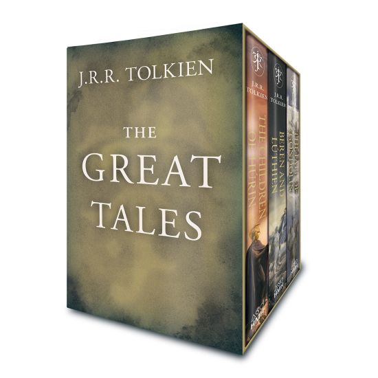 The Great Tales of Middle-Earth Box Set: The Children of Húrin, Beren and Lúthien, and the Fall of Gondolin
