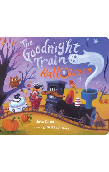 Goodnight Train Halloween Board Book: A Halloween Book for Kids