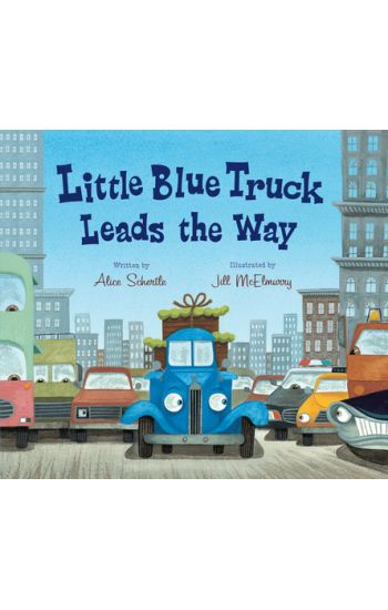 Little Blue Truck Leads the Way Padded Board Book